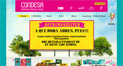 Desktop Screenshot of condesa-gourmet-tacos.com